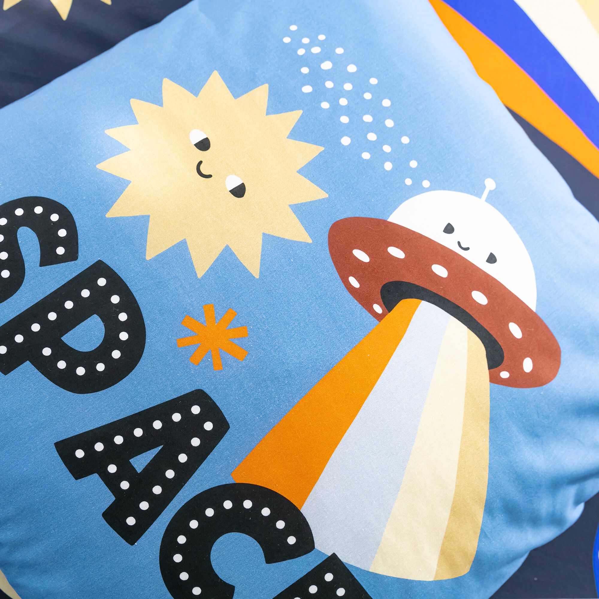 Linge de lit enfant Galaxy imprimé chat 1 personne