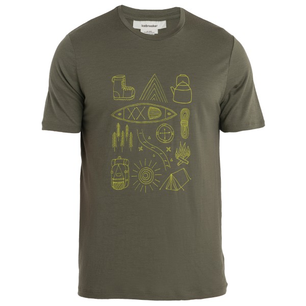 Icebreaker - 150 Tech Lite II S/S Tee Camp Essentials - Merinoshirt