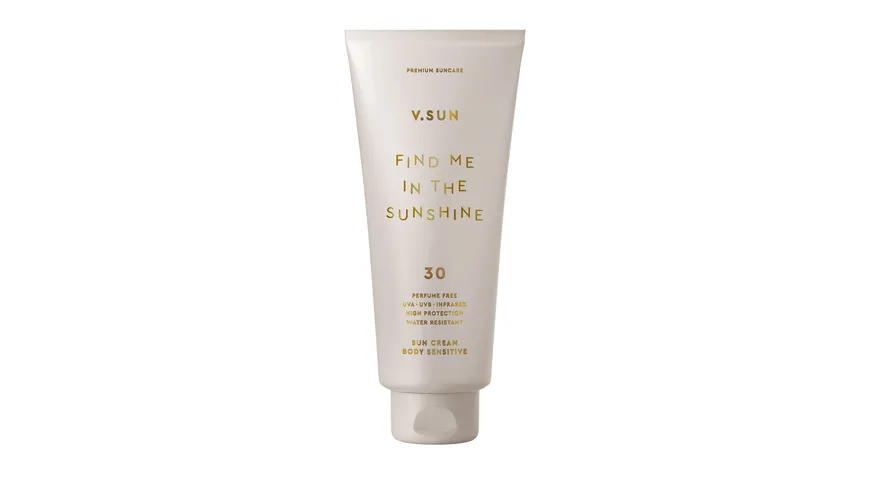 V.SUN Sonnencreme Körper Parfümfrei LSF 30 200 ml