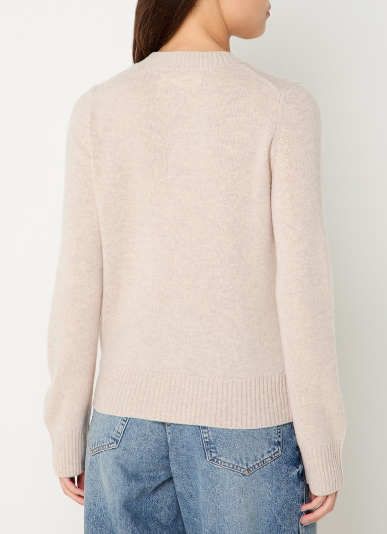 SAMSØE SAMSØE Pull en laine mérinos en maille fine Charlotte