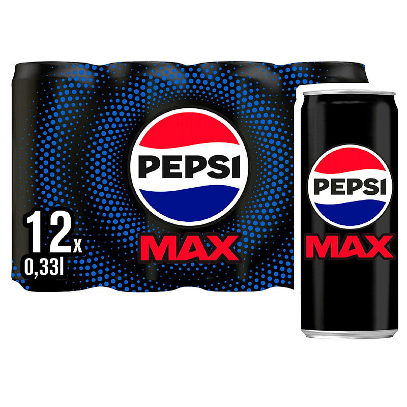 Pepsi Pepsi Max 12x0,33 l boks
