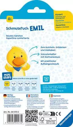 ministeps: Schmusetuch Emil - Babyspielzeug ab 0 Monaten