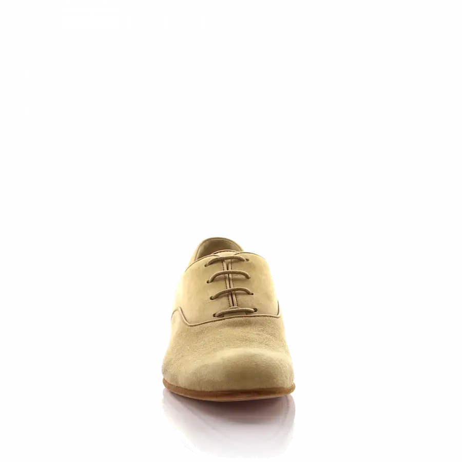 Unützer - Halbschuhe Veloursleder beige - beige