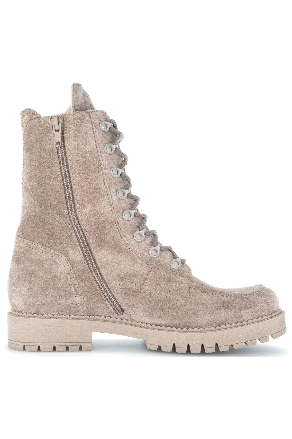 GABOR  Stiefelette - Beige - Blockabsatz