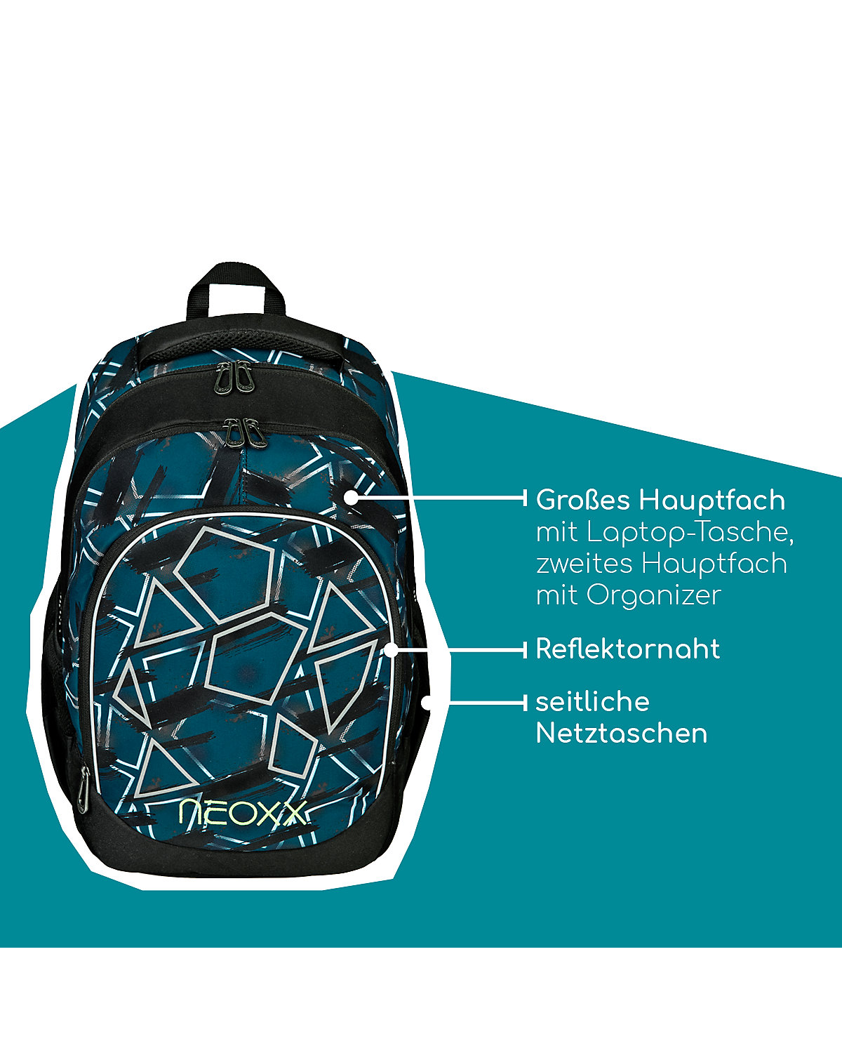 Schulrucksack Fly Flash yourself (2023)