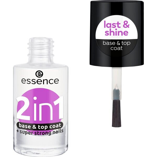 Essence 2-v-1 podlaga in nadlak 8 ml