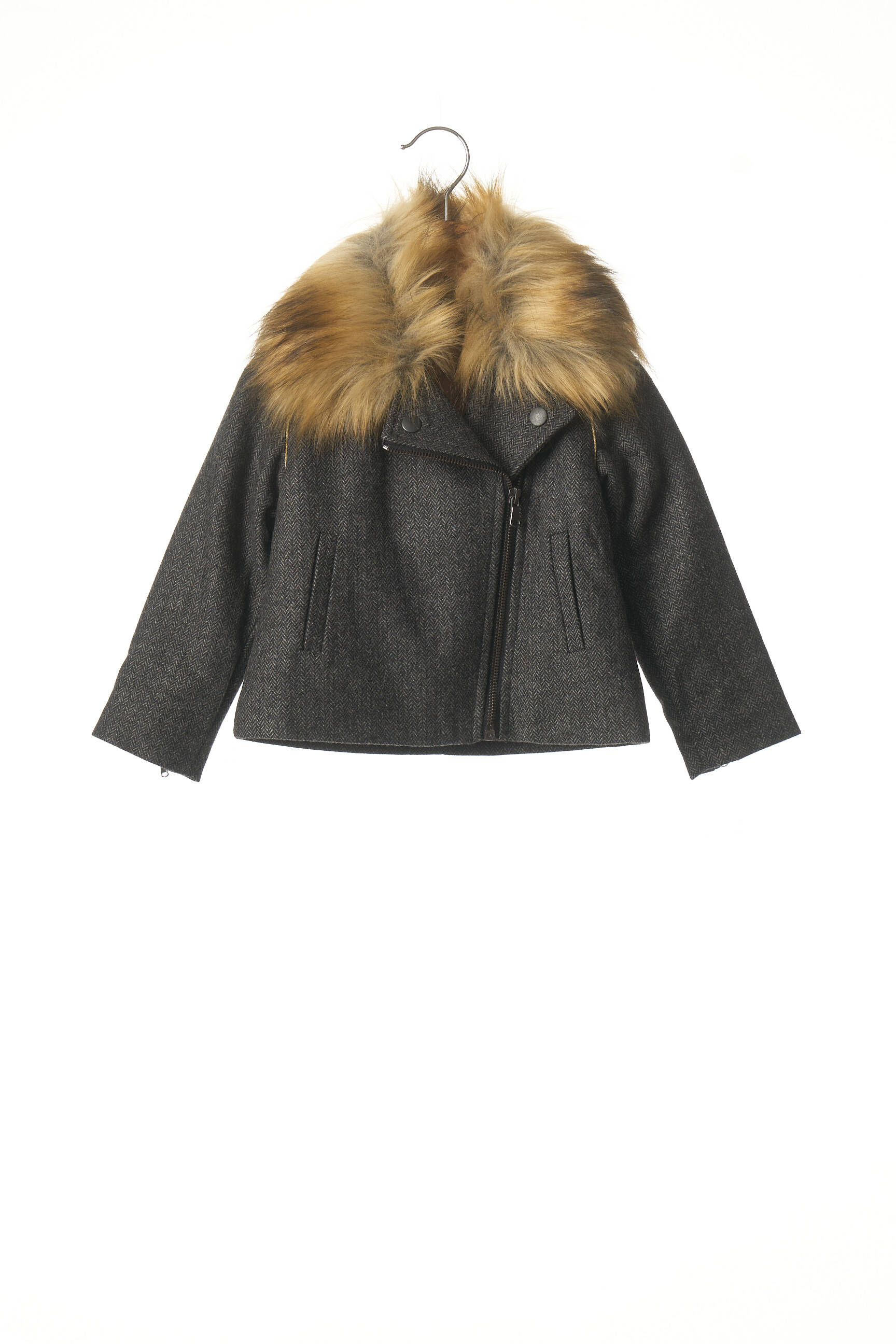 Marese Manteaux Courts Fille couleur gris