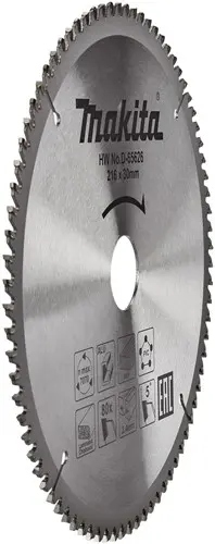 Makita Accessoires D-81452 Cirkelzaagblad multi 216x30 80T 5g