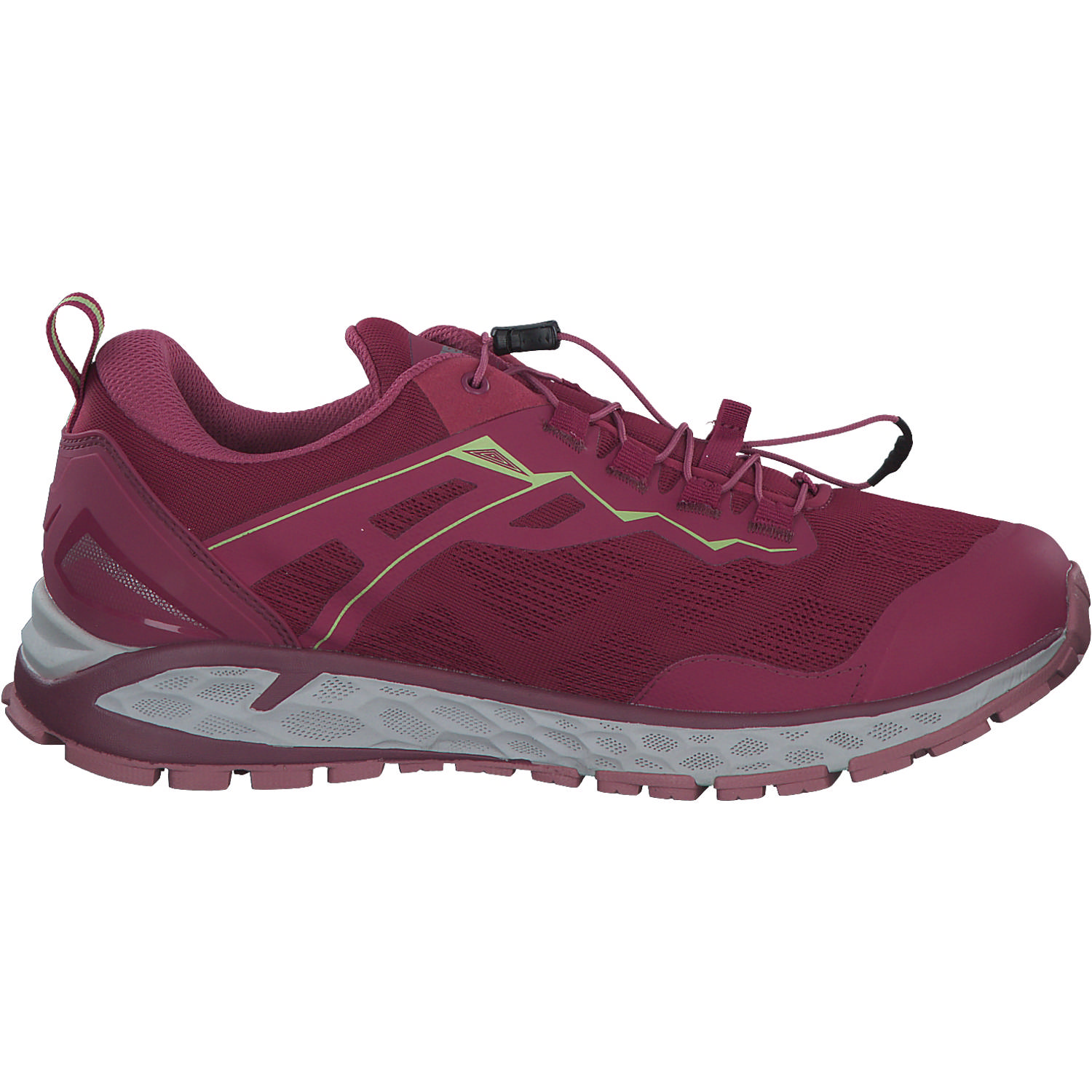 Meindl Power Walker Lady 3.0 5567, Schnürschuhe, Damen, Pink