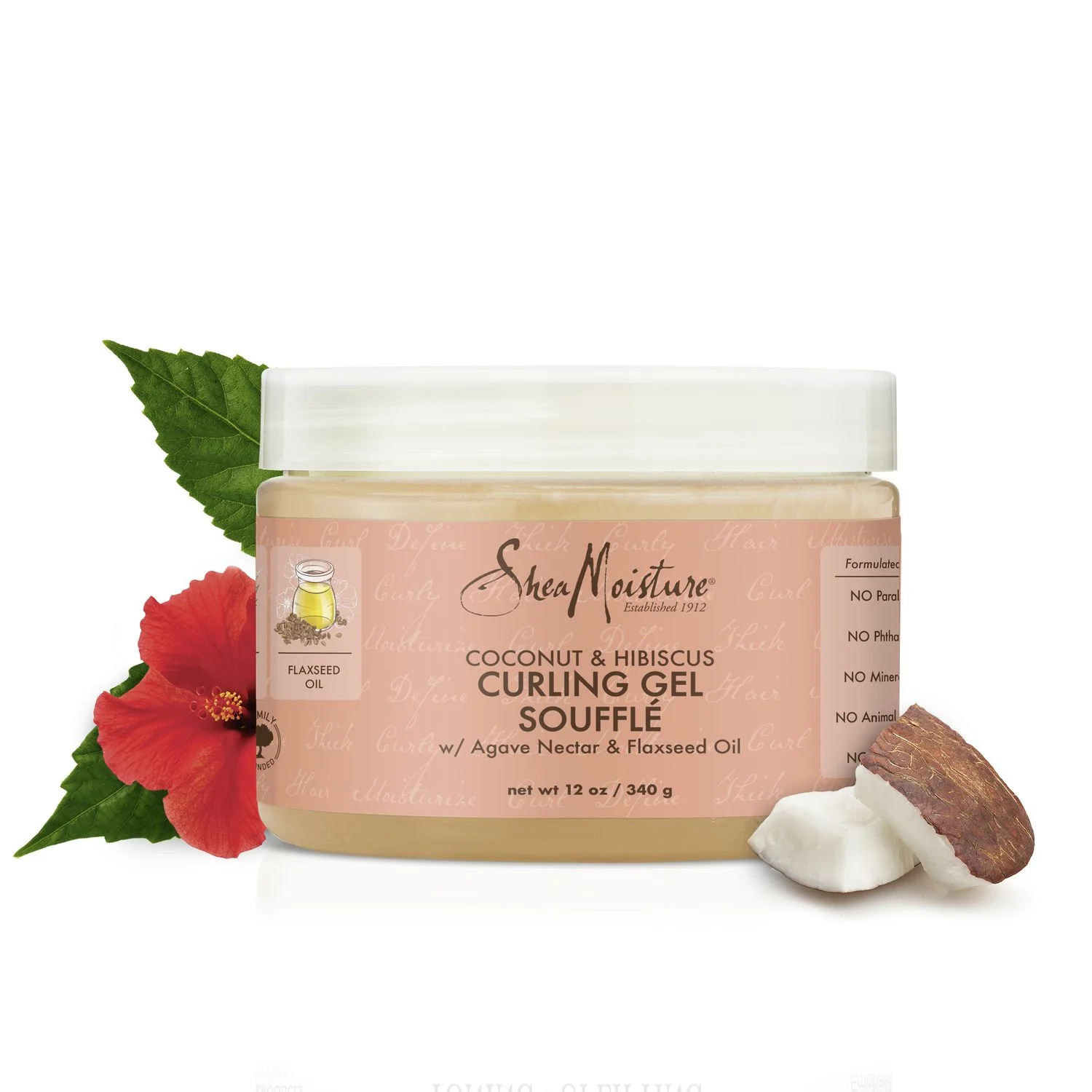 Gel sufle od kovrdžave kose s kokosom i hibiskusom - Gel Capelli