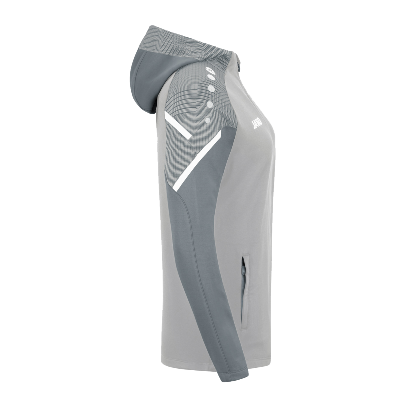 JAKO Performance Kapuzenjacke Damen Grau F845