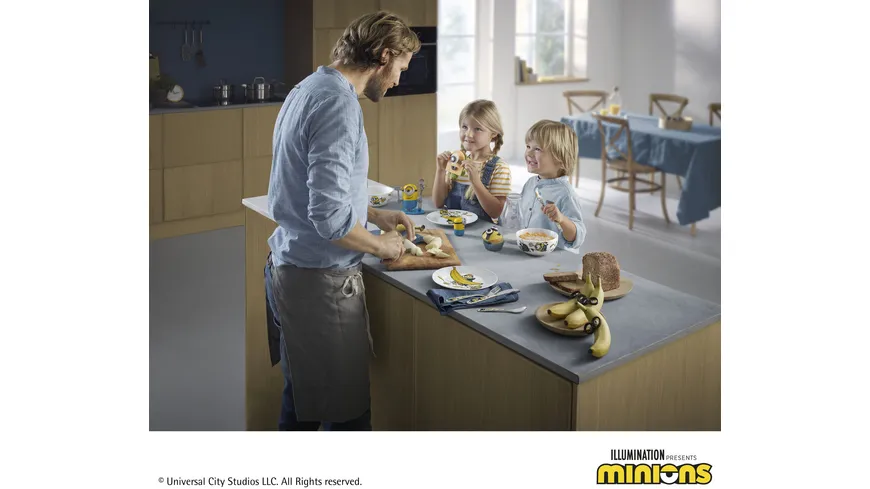 WMF Kinderbesteck-Set Minions 4-tlg.