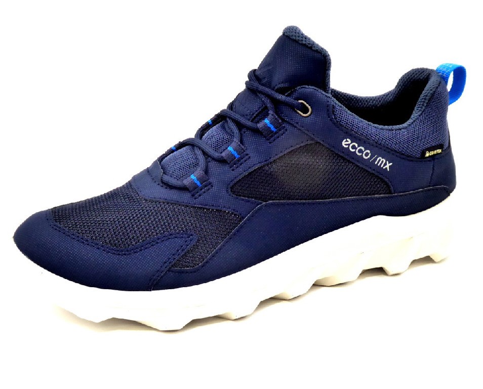 ECCO Freizeit Schnürer blau