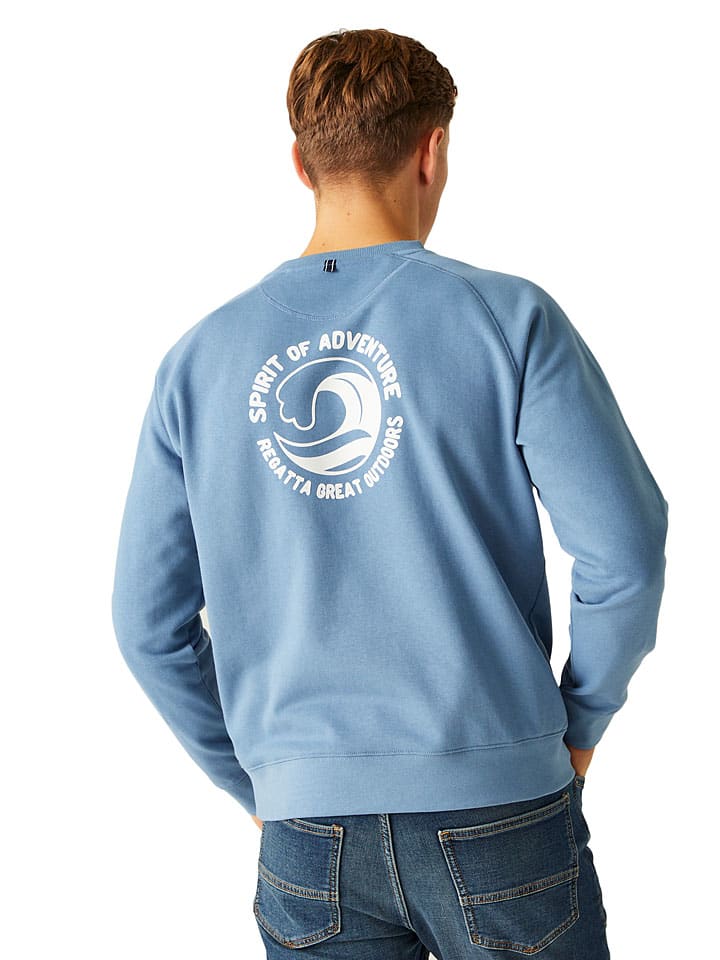 Regatta Sweatshirt ''Nithsdale'' in Hellblau günstig kaufen