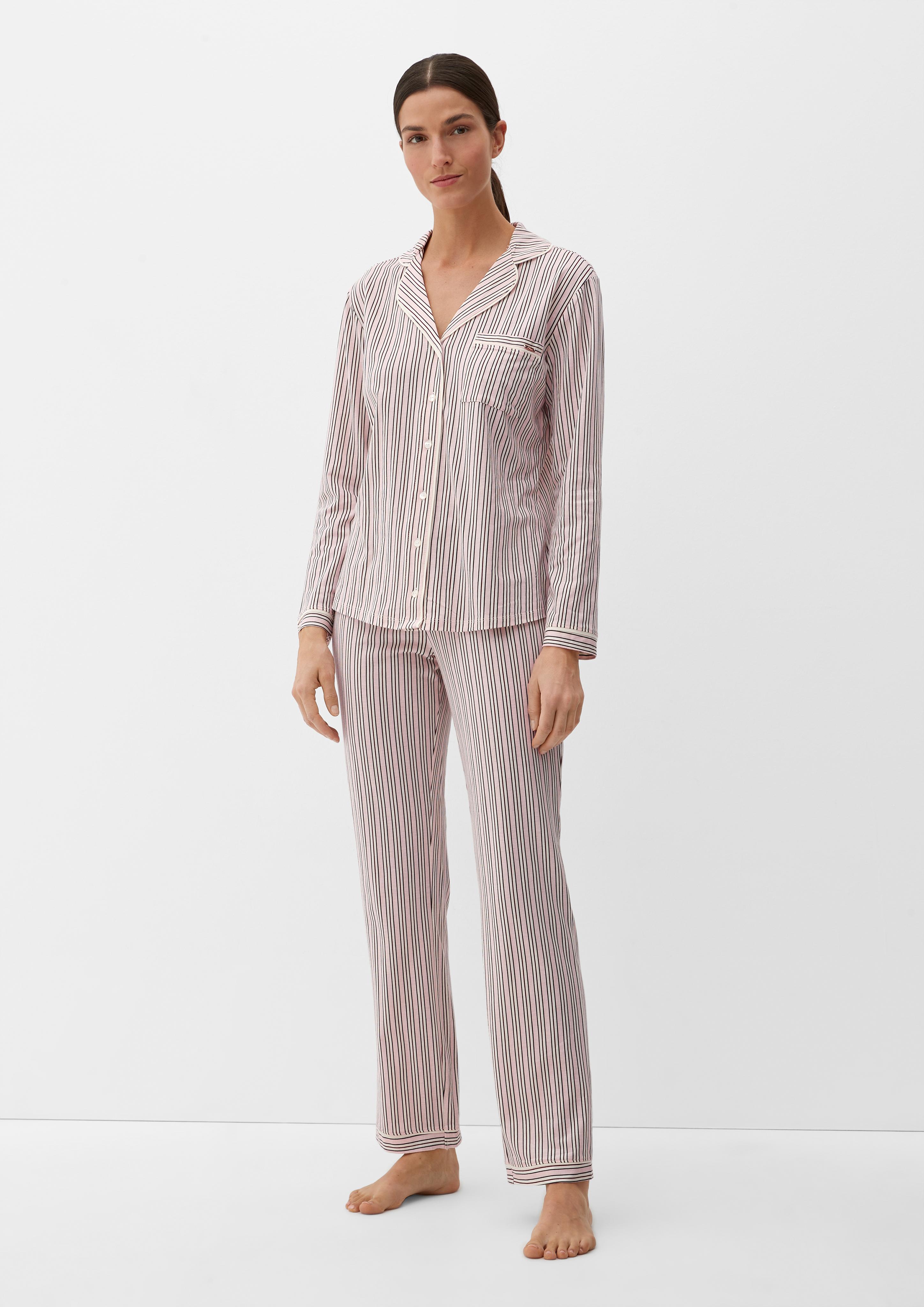 Pyjama mit Allover-Print  6006321-41S2