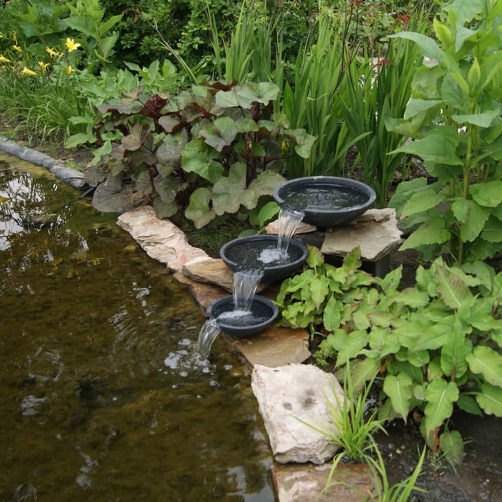 Ubbink Wasserfall Acqua Arte Wasserfall Mistaya Schwarz 1312102
