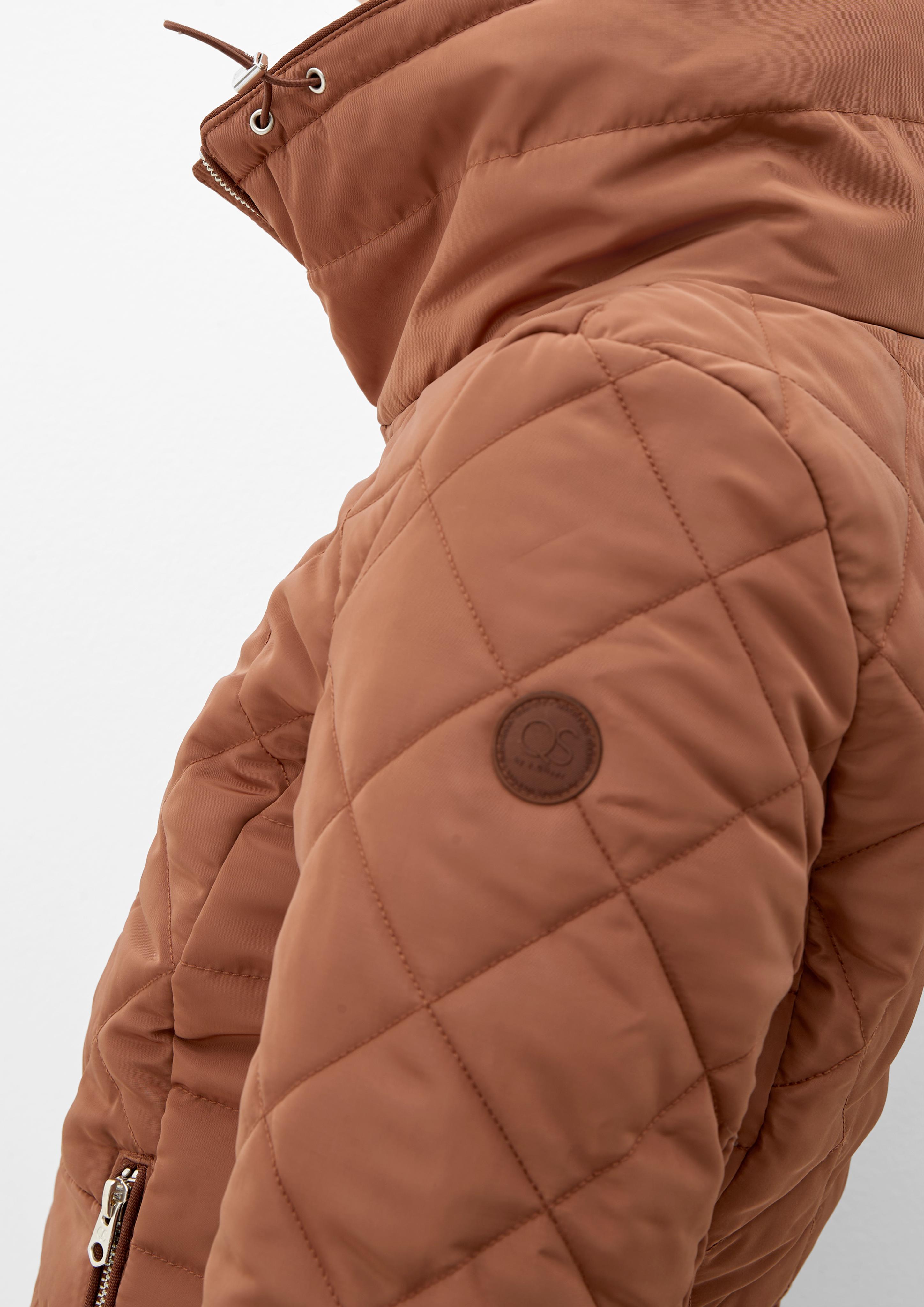 Steppjacke mit abnehmbarem Fellkragen  2115525-8707