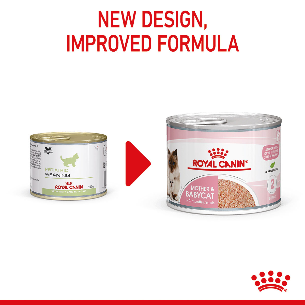 ROYAL CANIN MOTHER & BABYCAT Mousse für tragende Katzen und Kitten