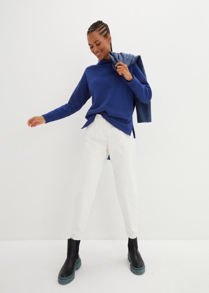 Cordhose Balloon-fit mit Bio - Baumwolle