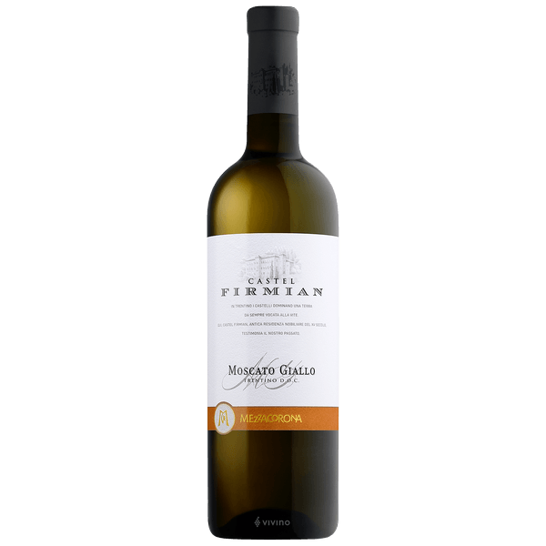 MezzacoronaCastel Firmian Moscato Giallo Trentino 2022