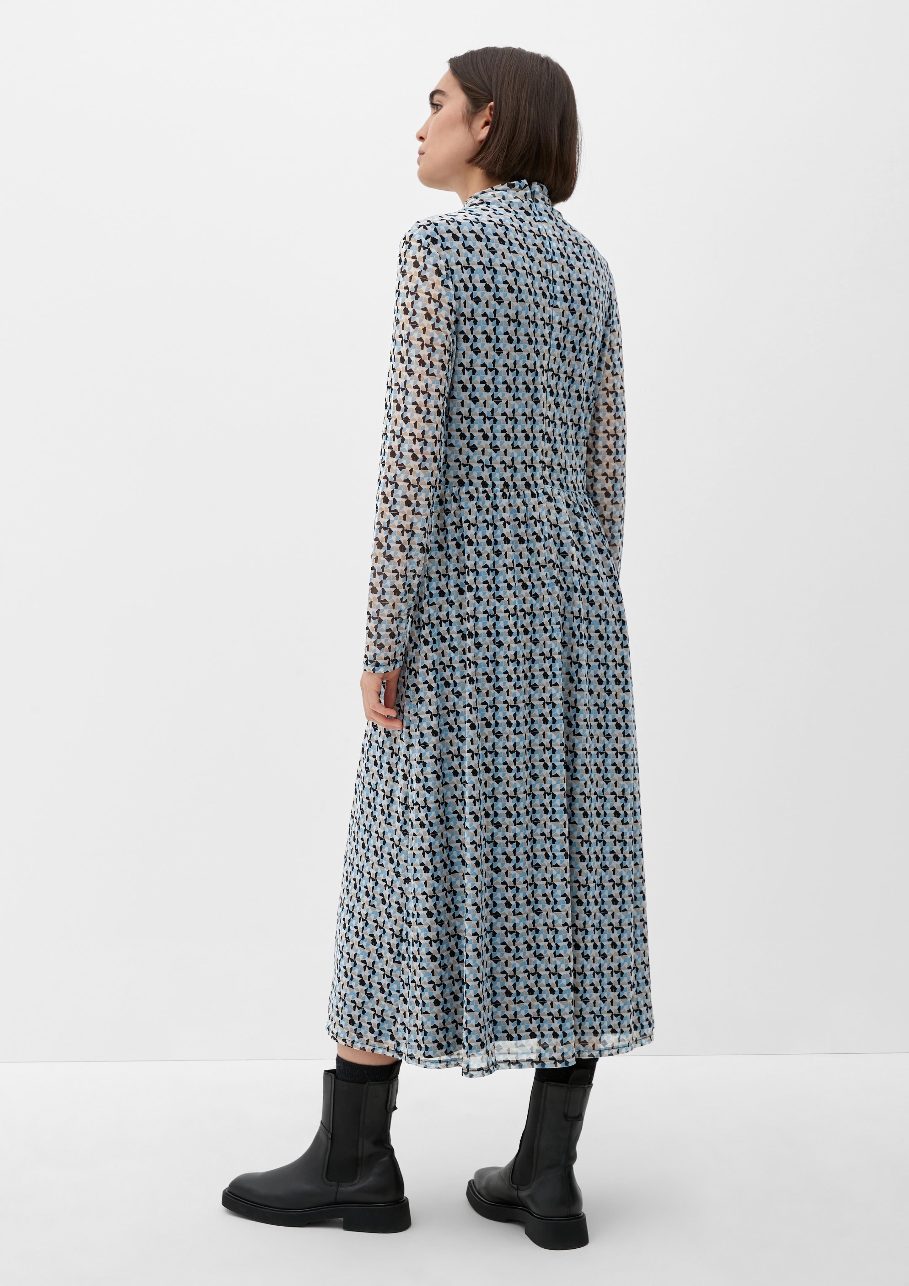 Meshkleid mit Allovermuster  2124434-02A0