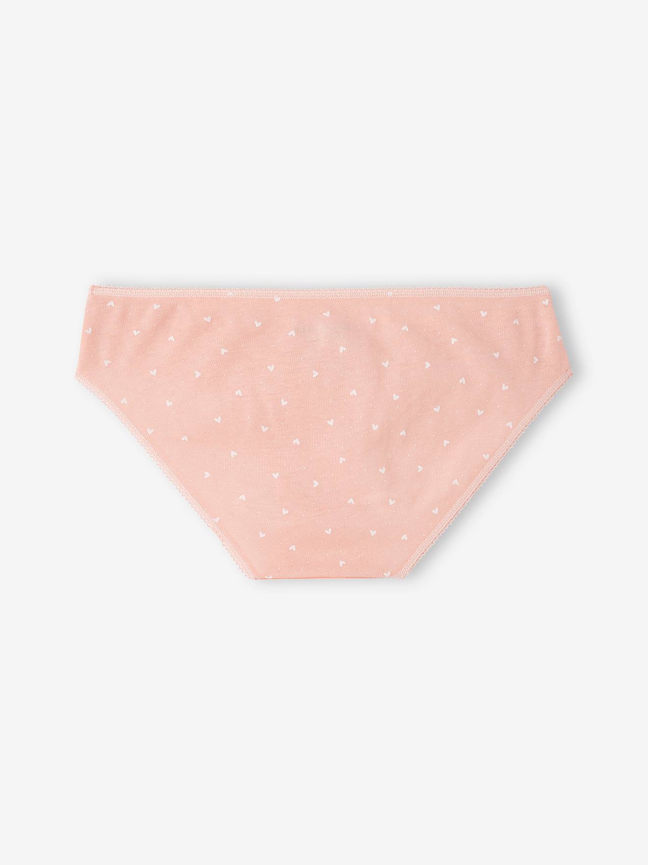 Vertbaudet 7er-Pack Mädchen Slips BASIC Oeko-Tex - wollweiß