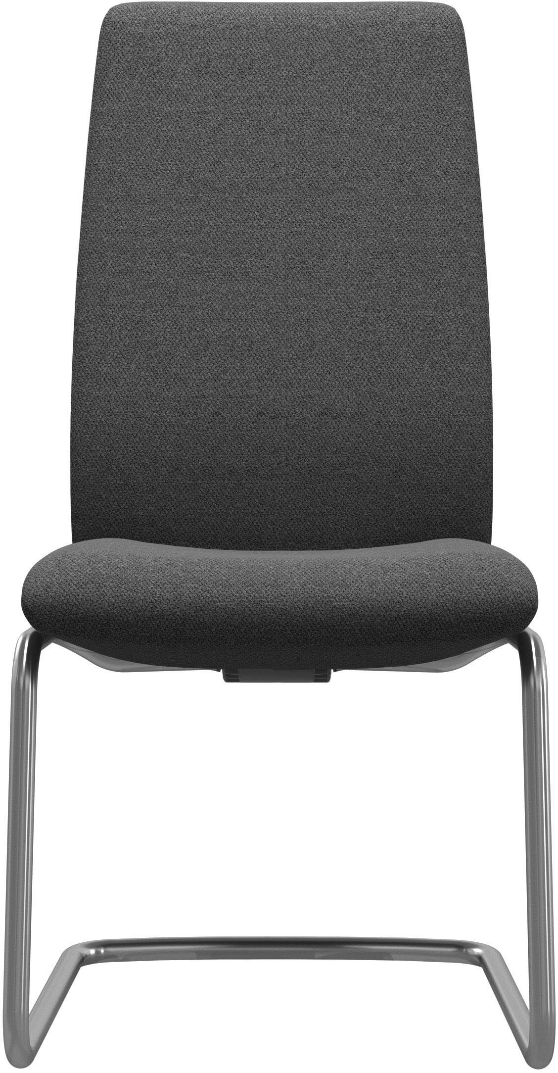 Stressless® Polsterstuhl Laurel, High Back, Größe L, mit Beinen aus Stahl in Schwarz matt