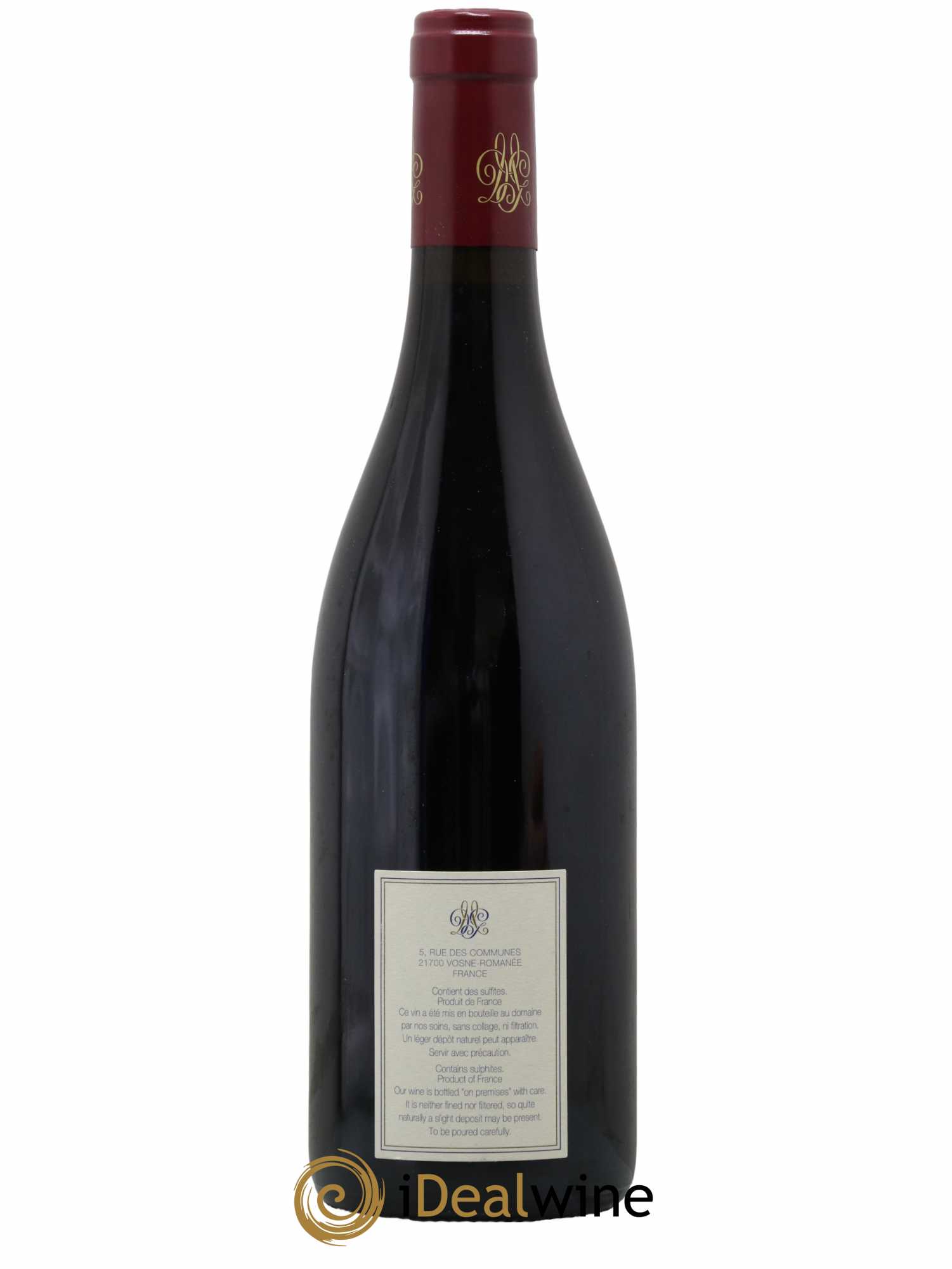 Nuits Saint-Georges 1er Cru Les Chaignots Mugneret-Gibourg (Domaine)  2018 - Lot de 1 Bouteille
