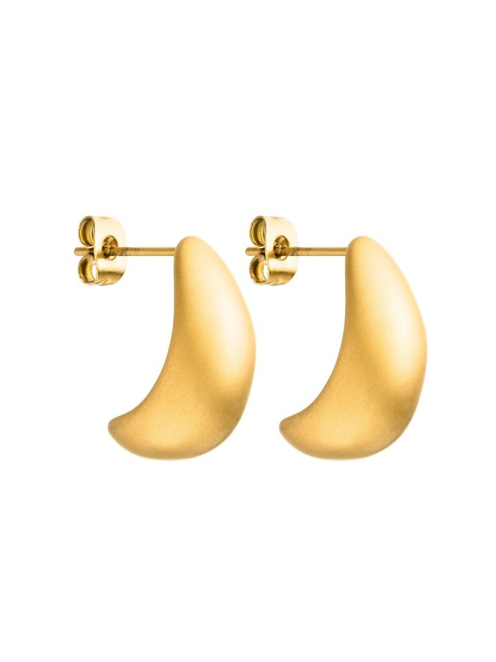 PURELEI Ohrringe Drop Matt in Gold günstig kaufen onesize