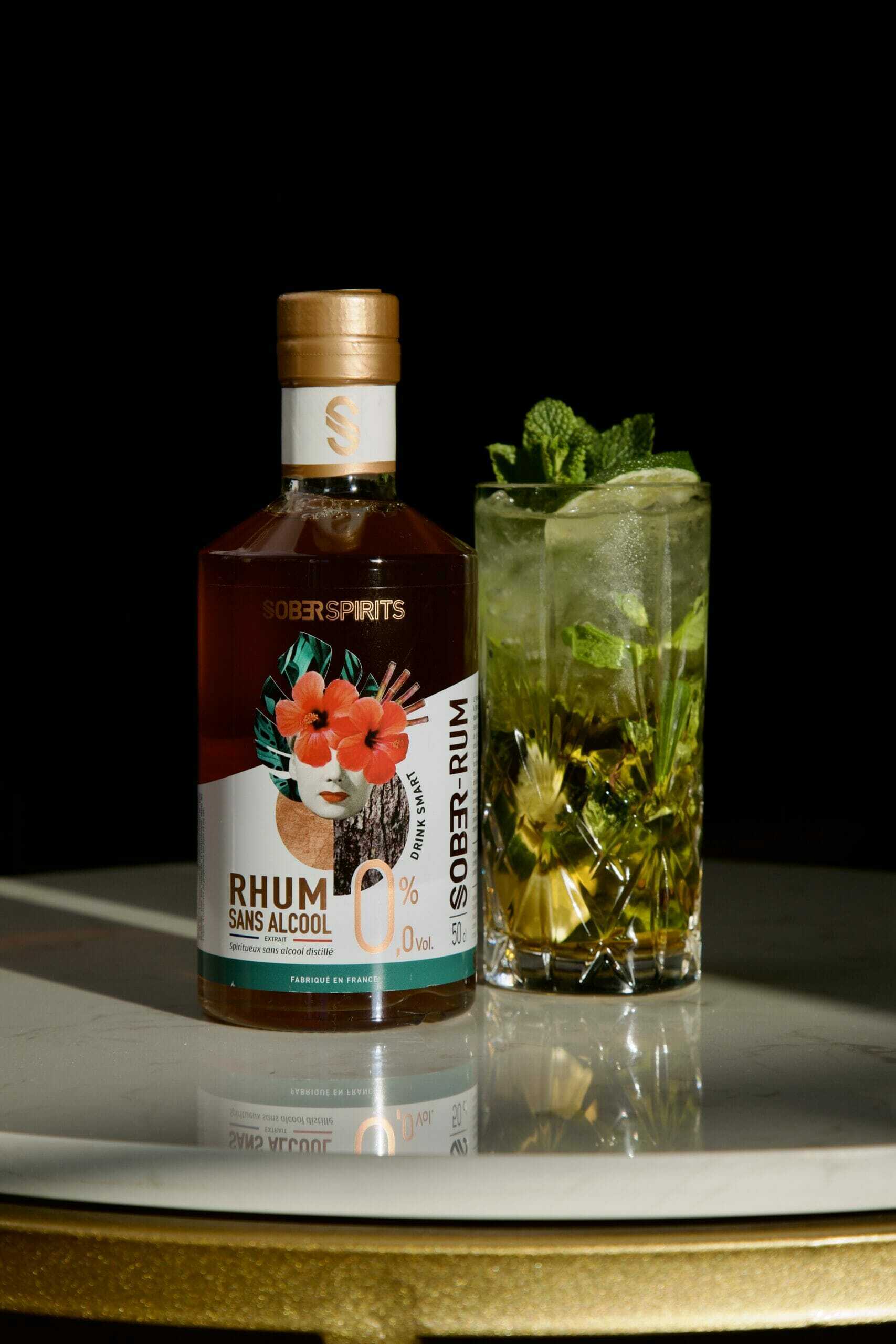 Sober Spirits : Rhum sans alcool - Gueule de joie 0° |  50 cl