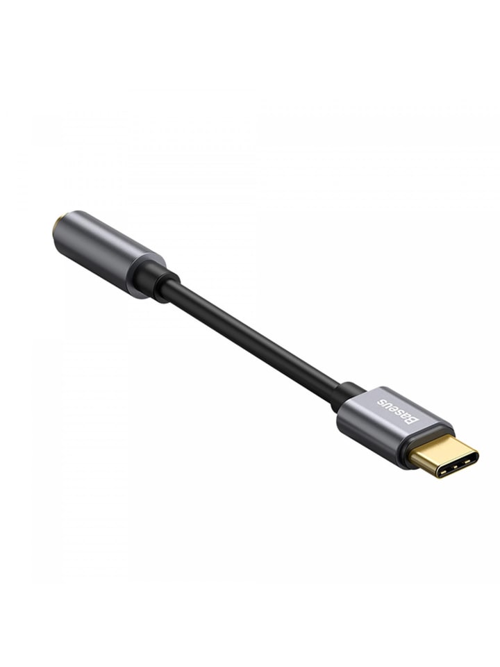 Baseus Baseus L54-Adapter für USB-C-Kopfhörer/Miniklinke in Grau günstig kaufen onesize