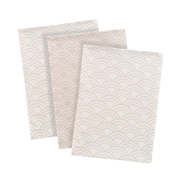 Geschirrtücher Japandi, 6er Set, beige