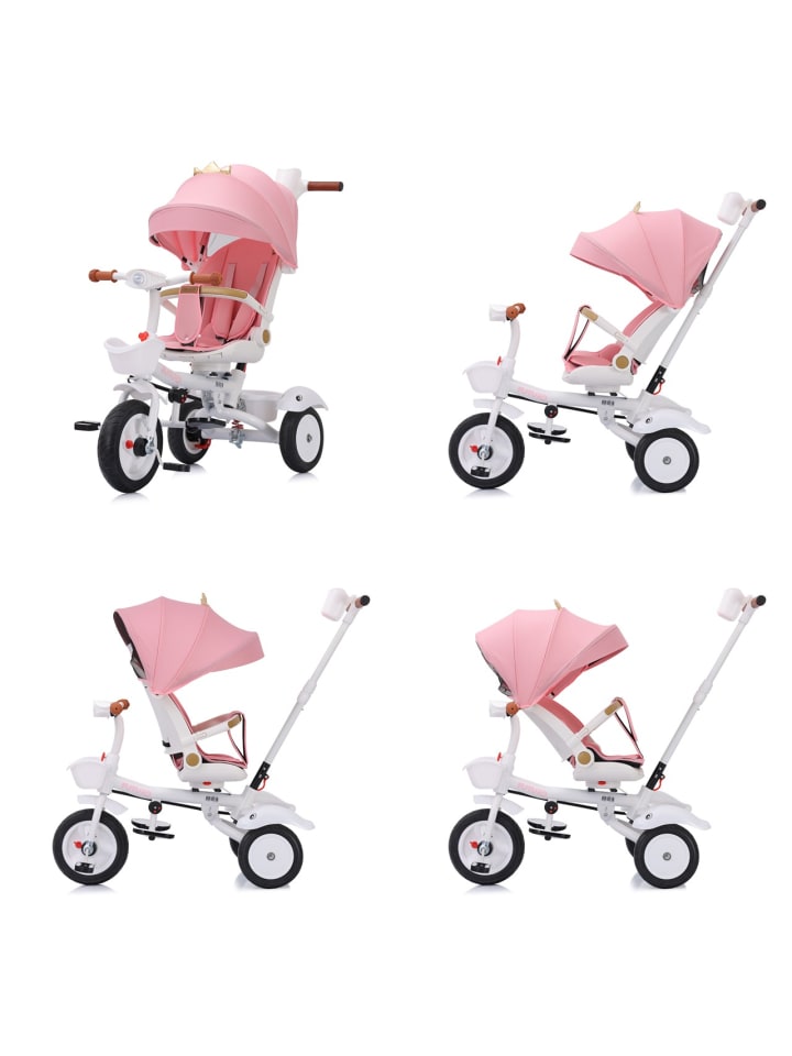 Chipolino Tricycle Futuro 2 in 1 faltbar in rosa günstig kaufen onesize