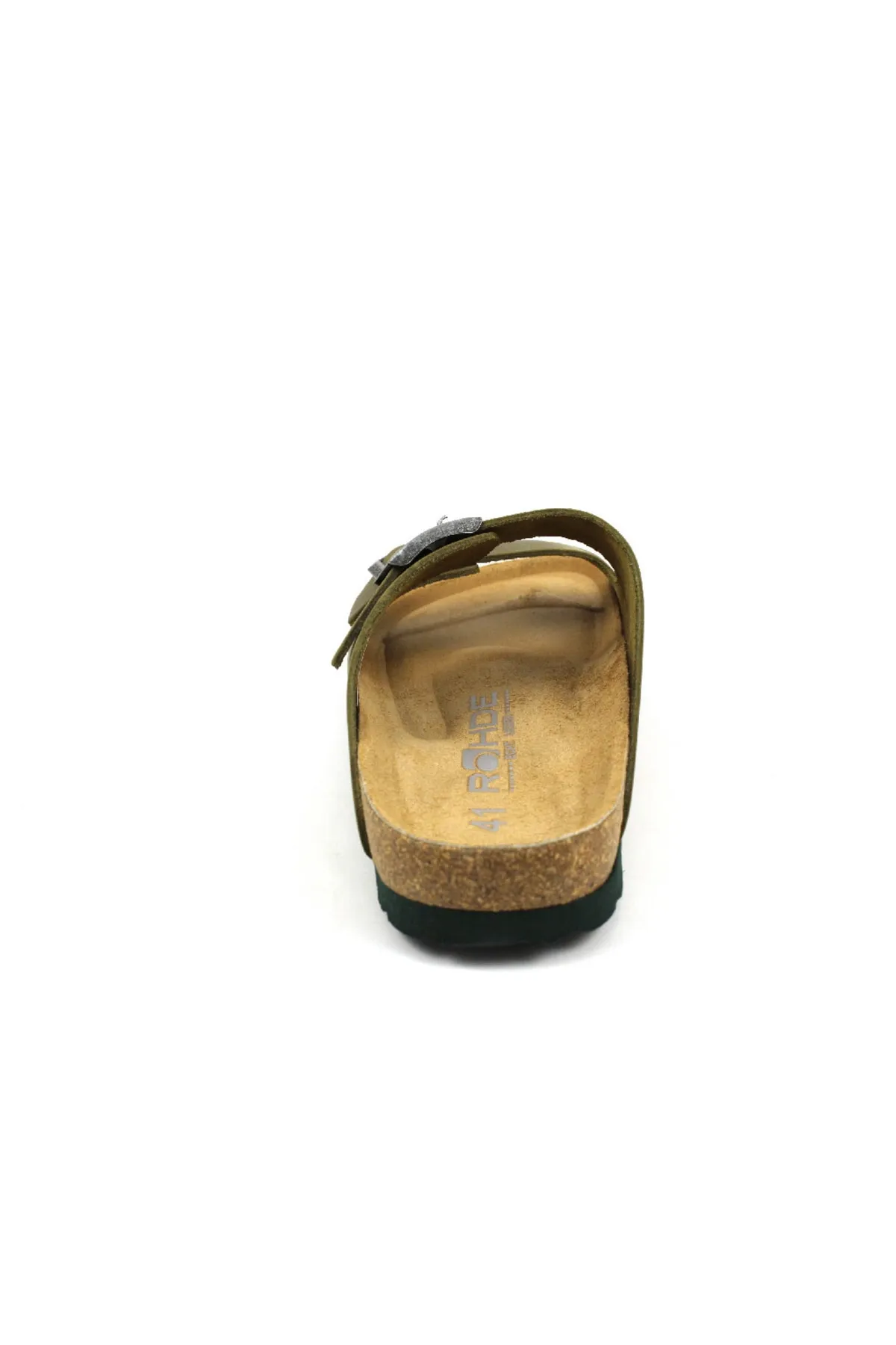 Rohde  Sandalette - Grün - Flacher Absatz