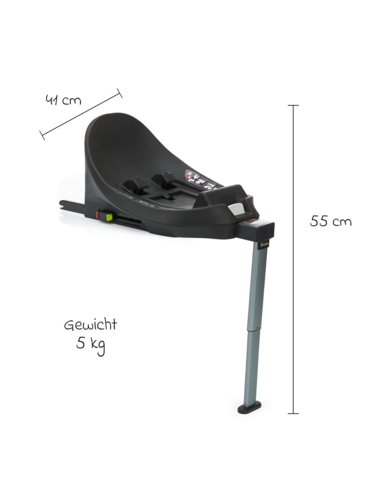 fillikid Isofix-Basis-Station i-Size für Babyschale Jaguar in schwarz günstig kaufen onesize