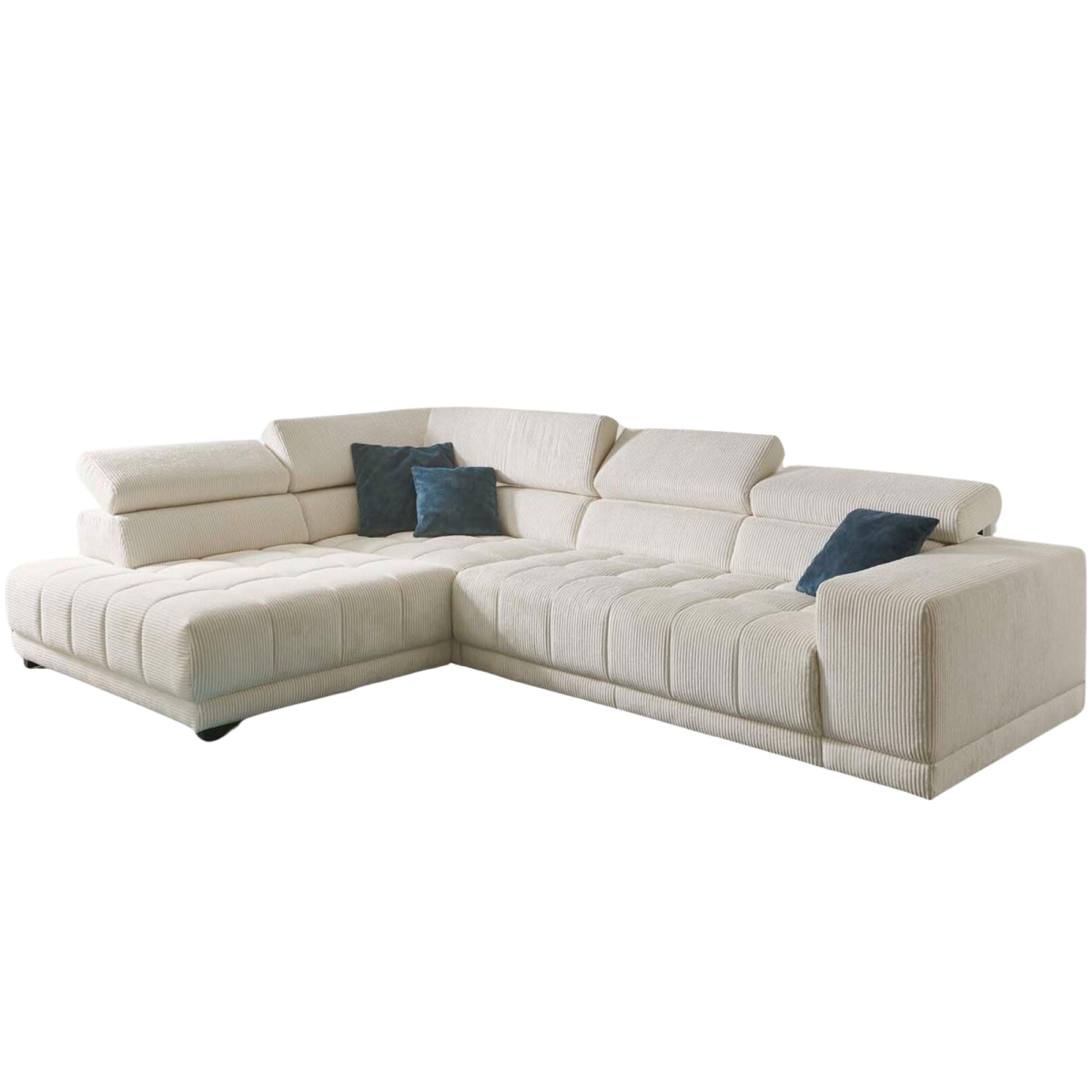 Polstergarnitur 1038 Cord Beige