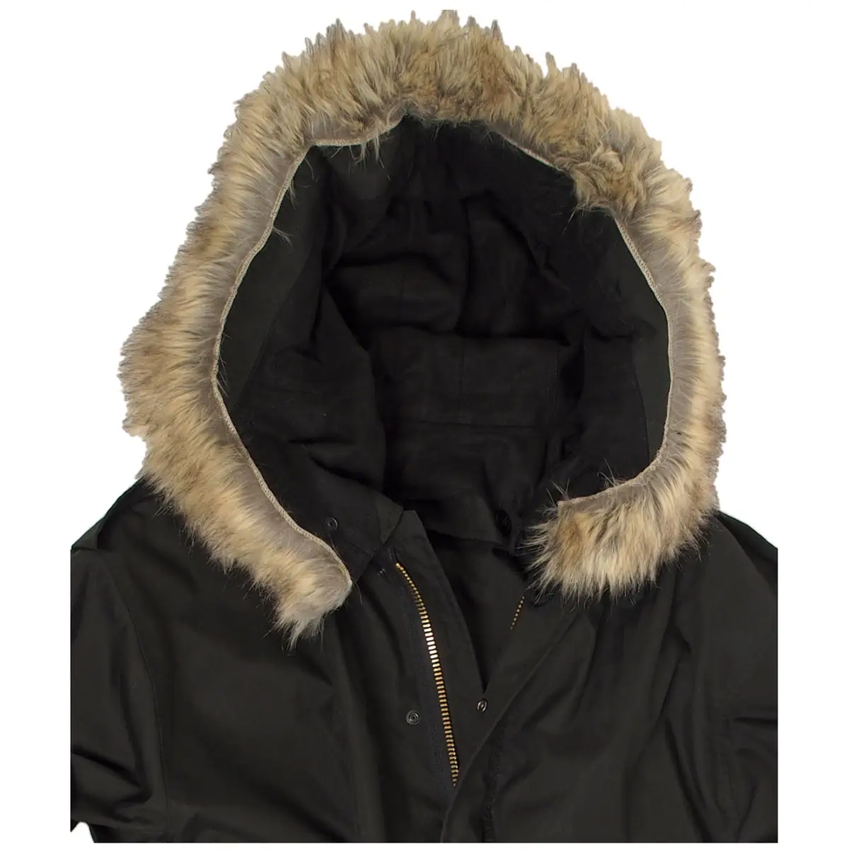 Pelzkapuze für M51 Parka schwarz