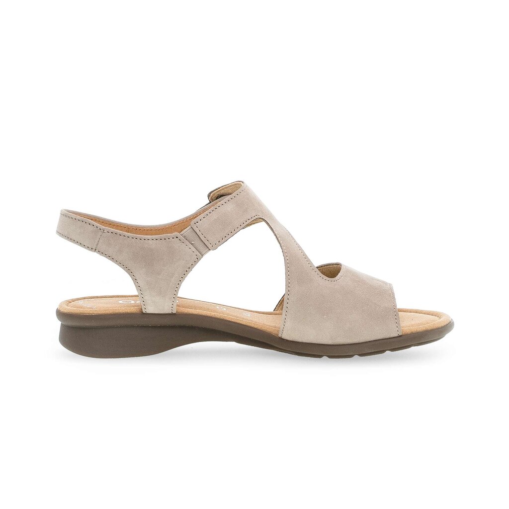 Gabor comfort Riemchensandale grau