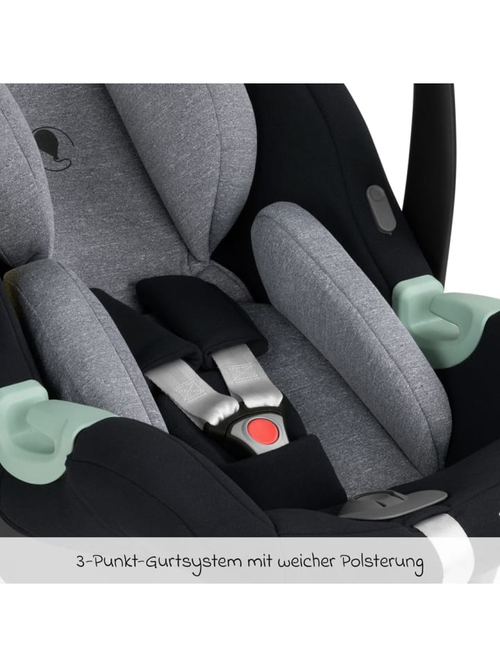 ABC-Design Babyschale Tulip (Autositz Gruppe 0  / i-Size) in schwarz,grau günstig kaufen onesize