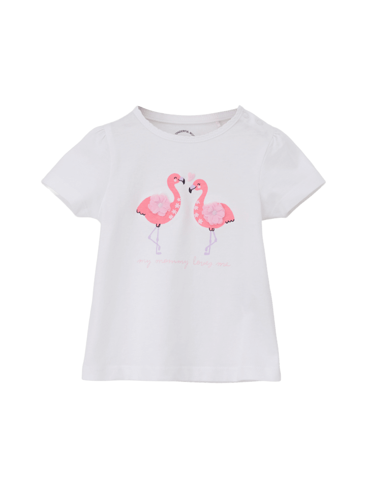 s.Oliver T-Shirt kurzarm in Weiß günstig kaufen