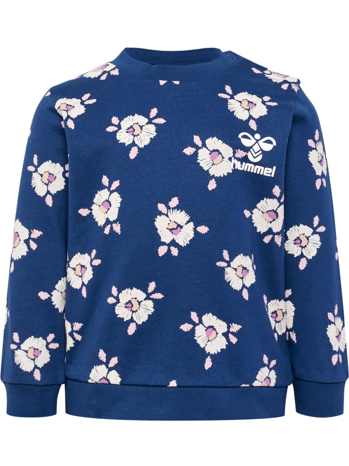 Hummel Hummel Druckknopf Sweatshirt Hmlbloom Mädchen in DARK DENIM günstig kaufen