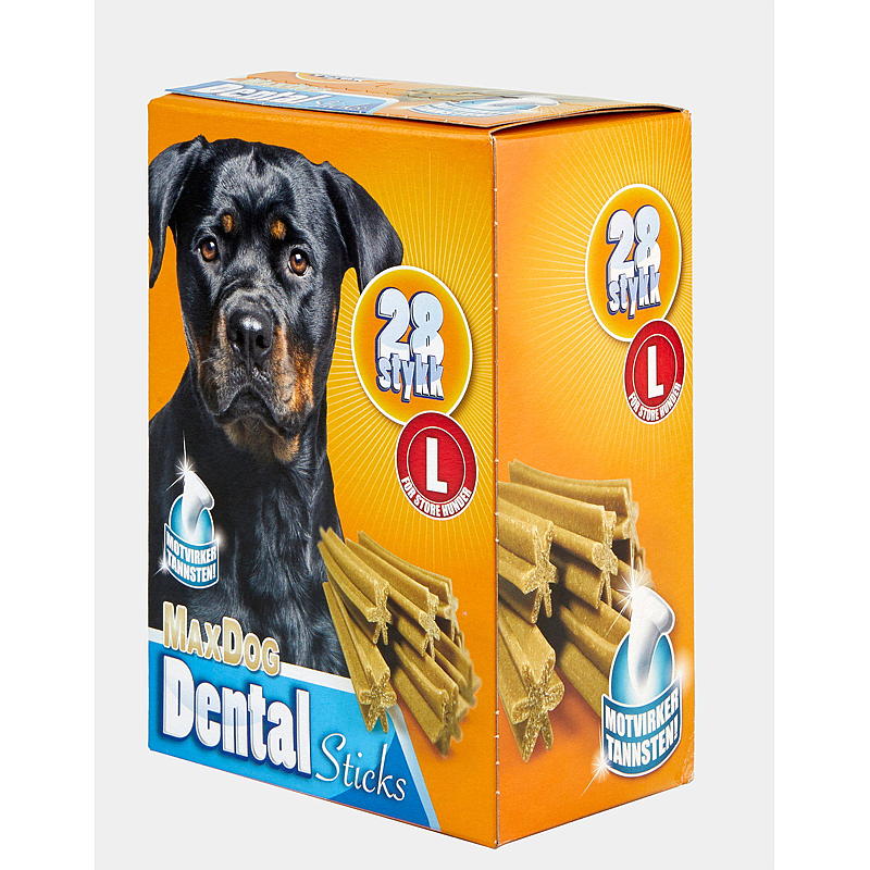 MaxDog Dental sticks L 28 stk, 1,08 kg Maxdog