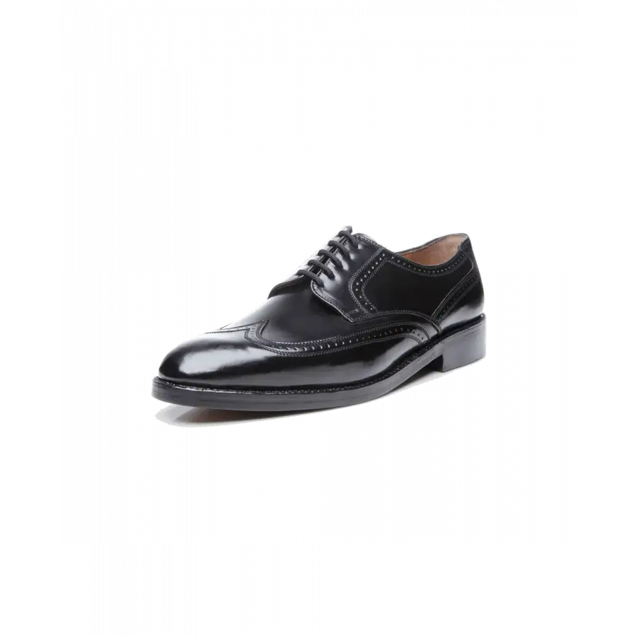 Heinrich Dinkelacker - Businessschuhe Derby LUZERN FULL-BROGUE C Cordovan - schwarz