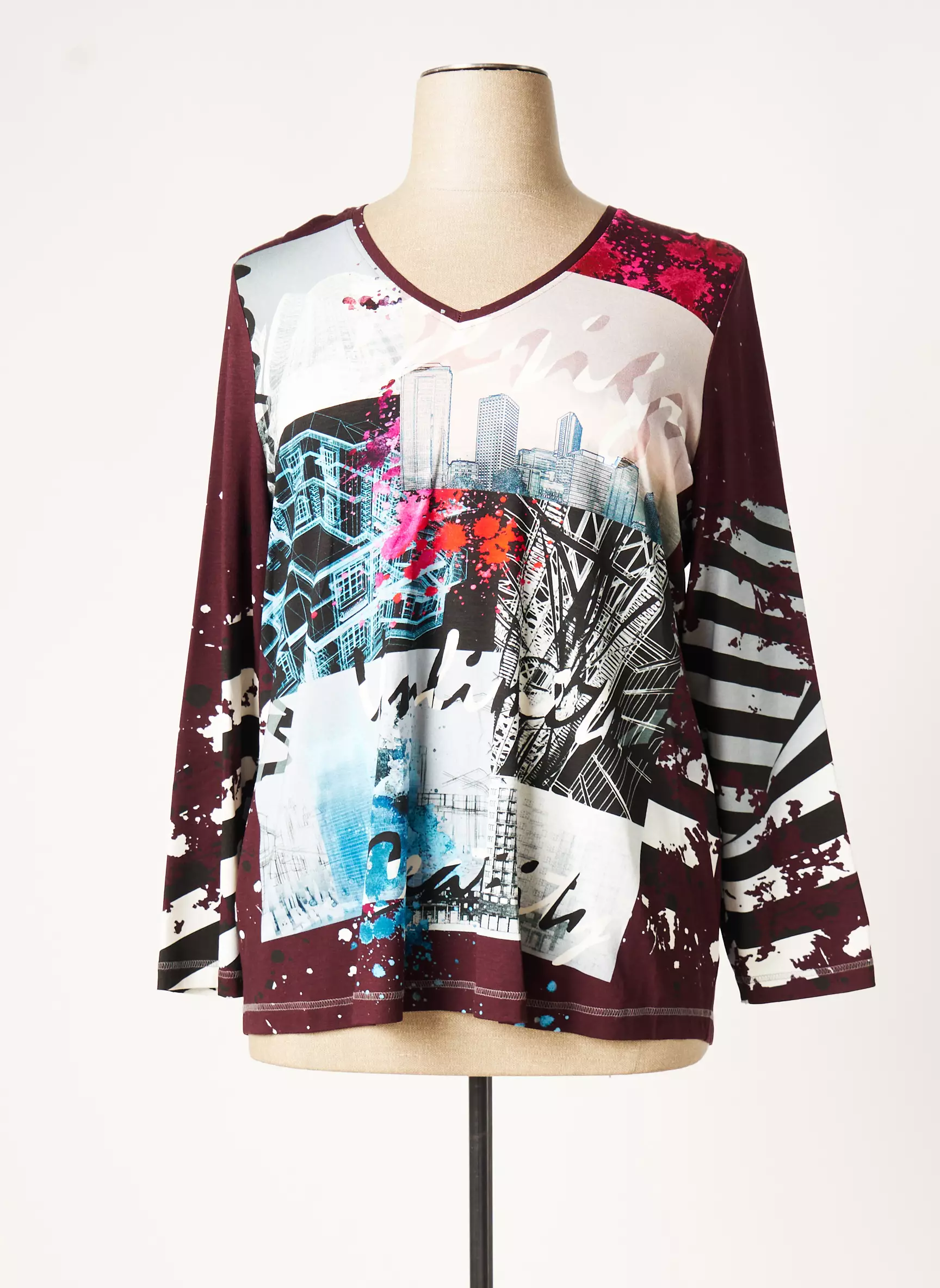 Chalou Tshirts Femme couleur rouge