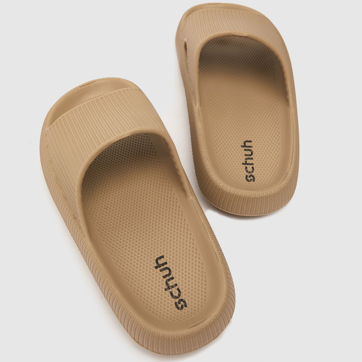 Sandali schuh taye slider v naravni barvi