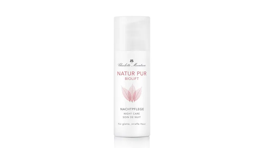 Charlotte Meentzen NATUR PUR BIOLIFT Nachtpflege 50 ml