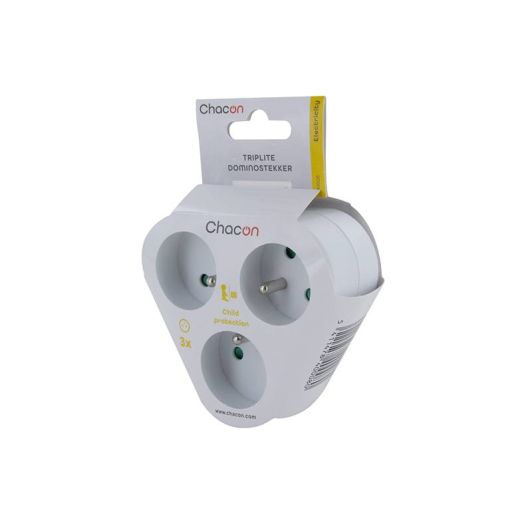 CHACON stekkerdoos x3 16A