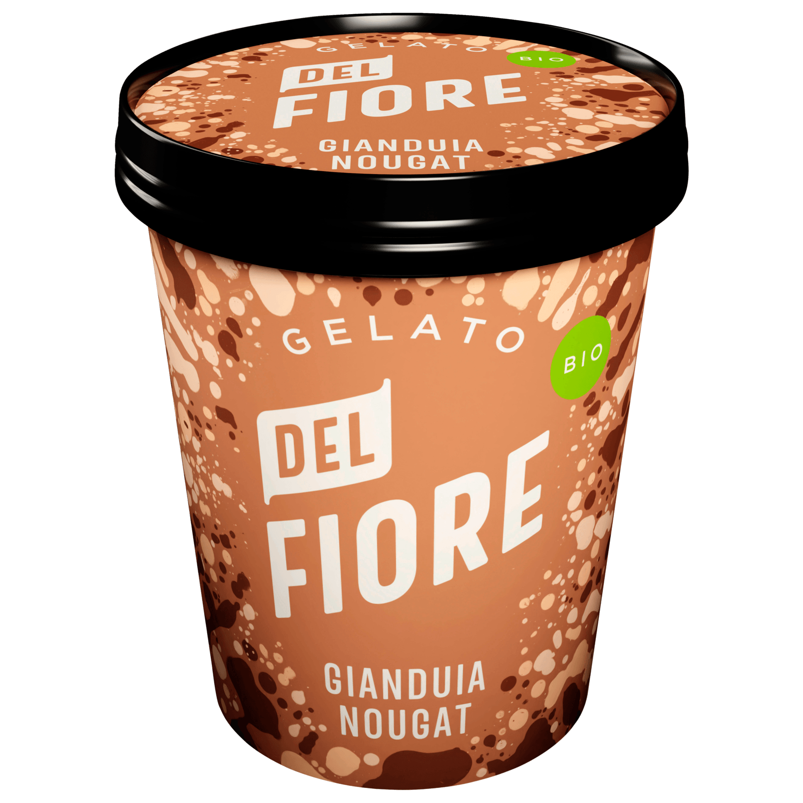 Del Fiore Gelato Bio Gianduia Nougat 500ml