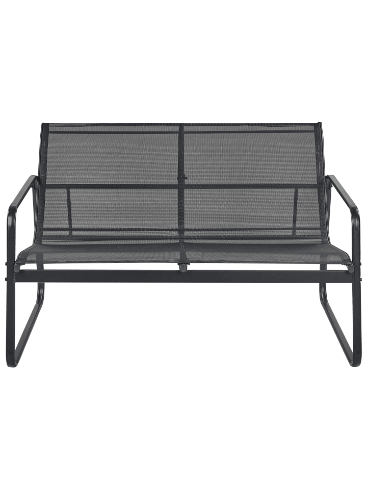 Beliani 4-tlg Lounge Set BARREA in Schwarz günstig kaufen onesize