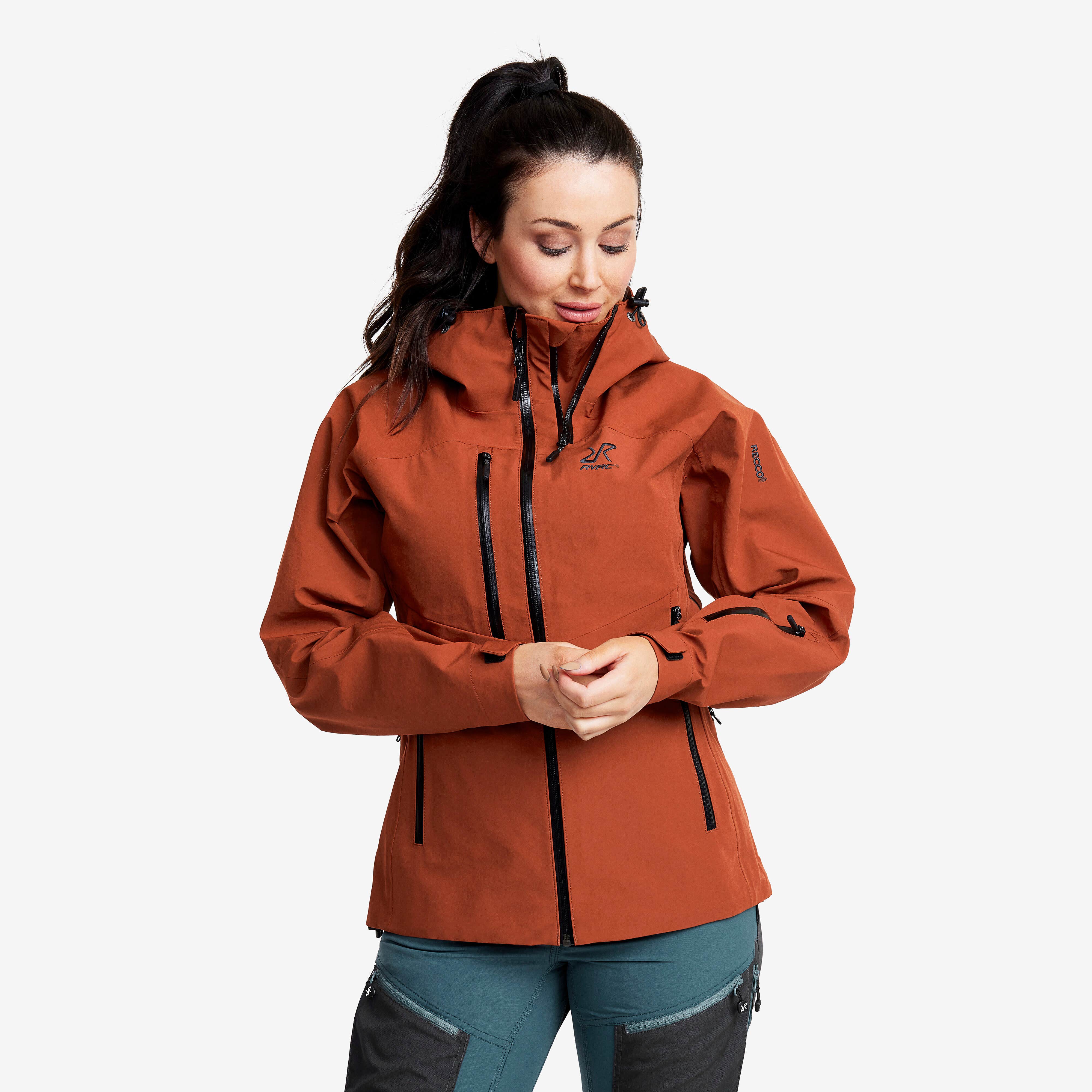 Cyclone Rescue Jacket 2.0 Femme Rusty Orange